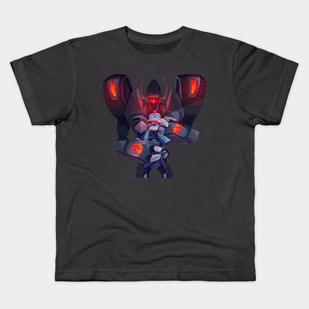 Transformers Animated - Shockwave & Blurr Kids T-Shirt by candychameleon